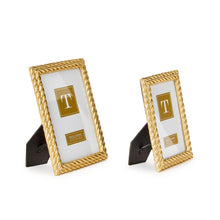Load image into Gallery viewer, Gold Double Rope Frame