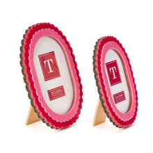 Load image into Gallery viewer, Double Scalloped Pink Frame