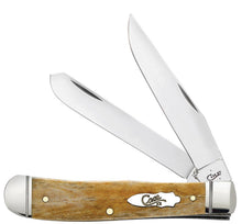 Load image into Gallery viewer, Case Antique Bone Smooth Trapper Fluted Knife