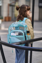 Load image into Gallery viewer, Clear Backpack XL Turquoise
