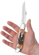 Load image into Gallery viewer, Case Knife 6.5 BoneStag Folding Hunter w/Sheath