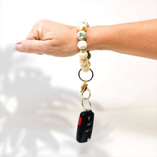 Load image into Gallery viewer, Hands-Free Keychain Wristlet Dash of Daisy