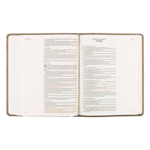 Load image into Gallery viewer, KJV Large Print Notetaking Bible: Marlo Theme