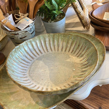 Load image into Gallery viewer, Etta B Pottery Crimped Edge Serving Bowl