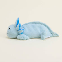 Load image into Gallery viewer, Blue Axolotl Warmies Junior