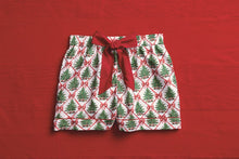 Load image into Gallery viewer, Tree Lattice Bow Pajama Shorts