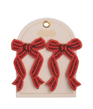 Load image into Gallery viewer, Holiday Beaded Earrings