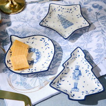 Load image into Gallery viewer, Season's Gala Christmas Tidbit Dish