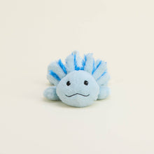 Load image into Gallery viewer, Blue Axolotl Warmies Junior