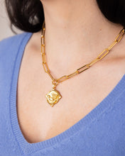 Load image into Gallery viewer, Susan Shaw Dove Paperclip Necklace