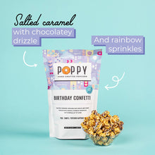Load image into Gallery viewer, Poppy Birthday Confetti Popcorn