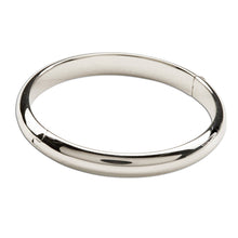 Load image into Gallery viewer, Classic Silver Bangle Bracelets for Babies, Kids or Women: Medium 1-5 Years