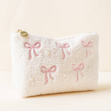Load image into Gallery viewer, Teddy Zippered Pouch