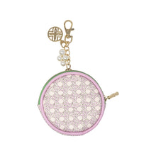 Load image into Gallery viewer, Lilly Pulitzer Coin Purse Caning with Monkey
