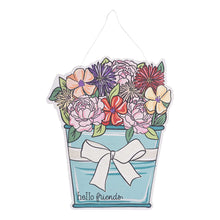 Load image into Gallery viewer, July 24th Bucket Burlee/Hello Friends Flower Bucket