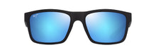 Load image into Gallery viewer, Maui Jim Blue Hawaii The Flats Matte Black w/Blue