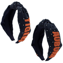 Load image into Gallery viewer, Top Knot Beaded Headband