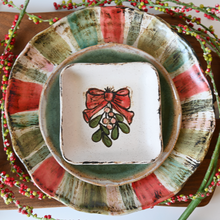 Load image into Gallery viewer, Etta B Merry Mistletoe Dish
