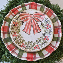 Load image into Gallery viewer, Etta B Garland Wreath Coupe Plate