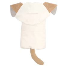 Load image into Gallery viewer, Elegant Baby Tan Puppy Hooded Bath Wrap