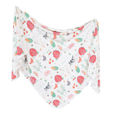 Load image into Gallery viewer, Copper Pearl Knit Swaddle Blanket