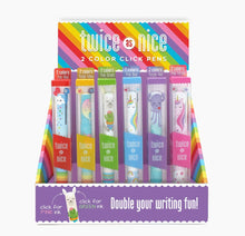 Load image into Gallery viewer, Snifty 2 Color Click Pen