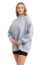 Load image into Gallery viewer, Heather Essential Mockneck Sweatshirt