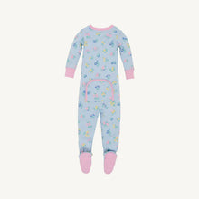 Load image into Gallery viewer, Beaufort Bonnet Noelle's Night Night Footed - Little London Flowers/Pier Party Pink