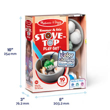 Load image into Gallery viewer, Melissa & Doug Simmer & Stir Stove Top Playset Water Wow