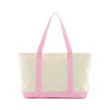 Load image into Gallery viewer, TRVL Medium Tote Coated Canvas Natural
