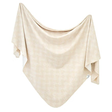 Load image into Gallery viewer, Copper Pearl Knit Swaddle Blanket