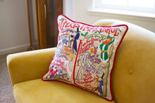 Load image into Gallery viewer, Christmas Carol Pillow 20x20