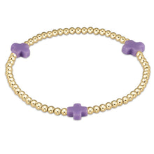 Load image into Gallery viewer, Enewton Egirl Signature Cross Gold Pattern Bracelet 3mm