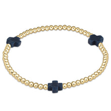 Load image into Gallery viewer, Enewton Extends Signature Cross 3mm Gold Bead Bracelet
