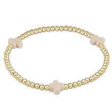 Load image into Gallery viewer, Enewton Egirl Signature Cross Gold Pattern Bracelet 3mm