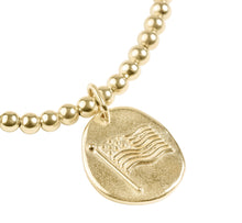 Load image into Gallery viewer, Enewton Classic Gold 3mm Bracelet Inspire America Gold Disc