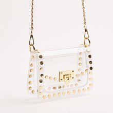 Load image into Gallery viewer, The Jackie in Hexagon Clear Bag