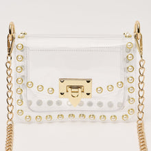 Load image into Gallery viewer, The Jackie in Pearl Clear Bag