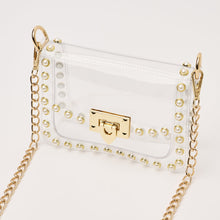 Load image into Gallery viewer, The Jackie in Pearl Clear Bag