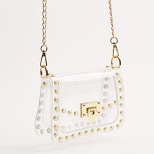 Load image into Gallery viewer, The Jackie in Pearl Clear Bag