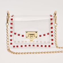 Load image into Gallery viewer, The Jackie in Red Clear Bag