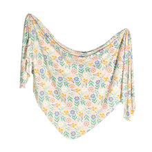 Load image into Gallery viewer, Copper Pearl Knit Swaddle Blanket