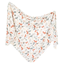 Load image into Gallery viewer, Copper Pearl Knit Swaddle Blanket