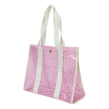 Load image into Gallery viewer, Pink Tile Vinyl Tote