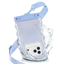 Load image into Gallery viewer, Case Mate Waterproof Floating Wavy Pouch - Mist Twinkle