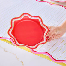 Load image into Gallery viewer, Packed Party Pretty N' Pink & Red 8" Paper Plate
