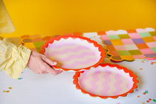 Load image into Gallery viewer, Packed Party Wavy Wishes Dinner Plates (10 count)