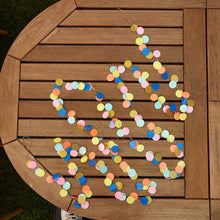 Load image into Gallery viewer, Rainbow Confetti Garland