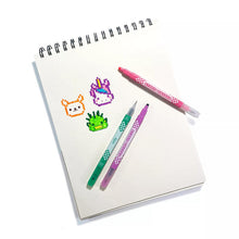 Load image into Gallery viewer, Stamp-A-Square Double Ended Markers
