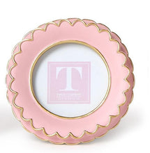 Load image into Gallery viewer, Pink Scalloped Mini Photo Frame